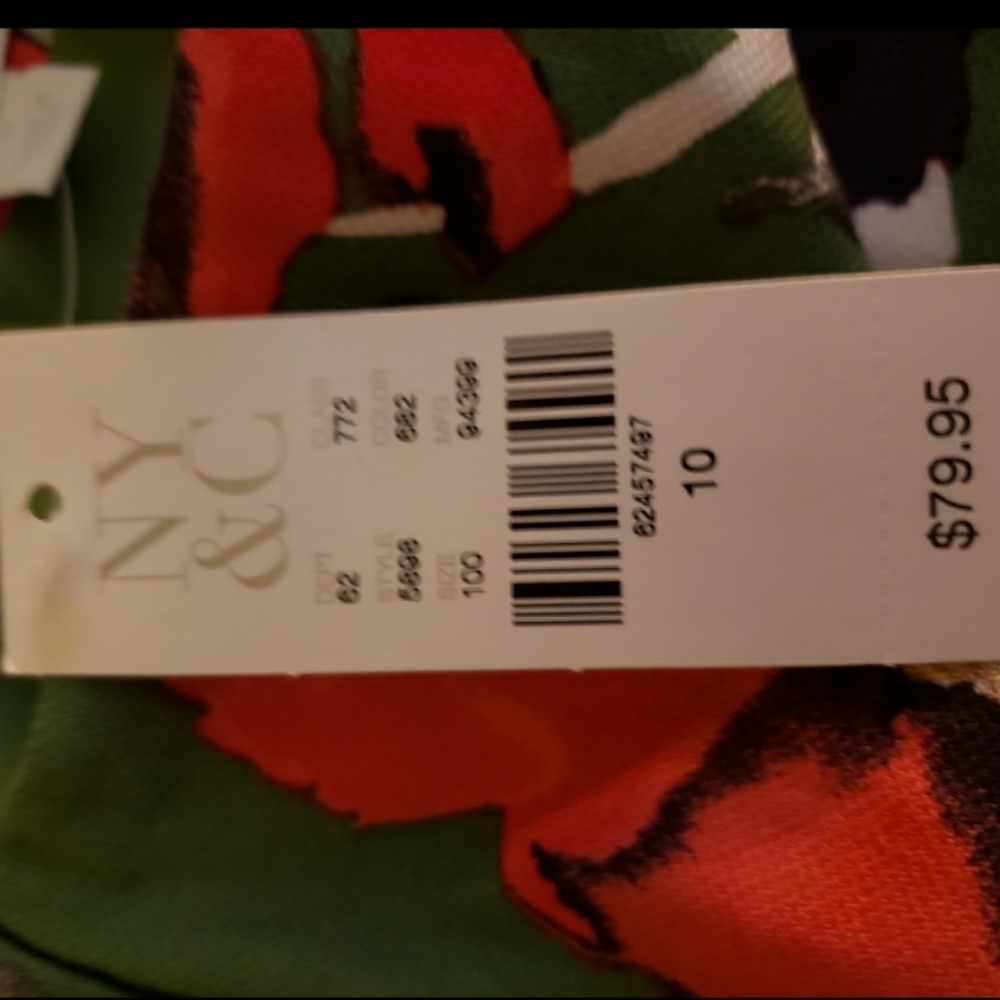 New York and Company Strapless Dress - Picture 3 of 5